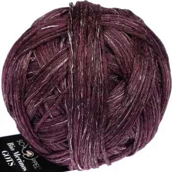 Příze Schoppel wolle Bio merinos GOTS 1881M Bordeaux mélange (Příze Bio merinos GOTS 1881M Bordeaux mélange)