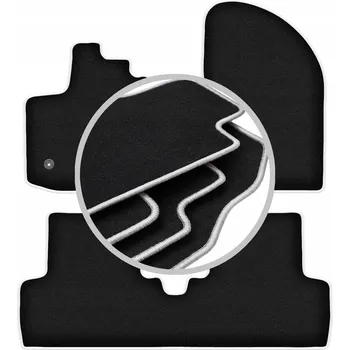 autokoberec Velurové autokoberce Wielganizator 3 ks