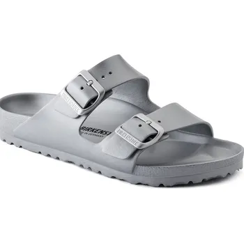 Dámské pantofle Birkenstock Arizona Eva dámské pantofle 1003491 Stříbrná 39