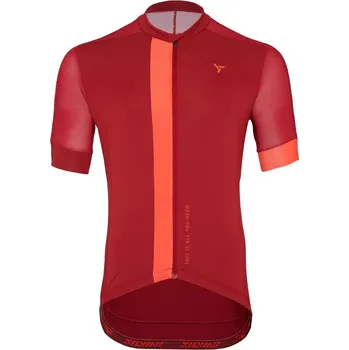 cyklistický dres Dres cyklo Silvini Carnio MD2226 Velikost: XXXL merlot/ruby