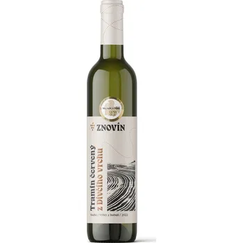 Víno Znovín Tramín červený 2022 výběr z bobulí 0,5 l (2346)