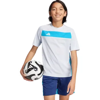 Dětský fotbalový dres Adidas Tiro 25 Essentials bílý