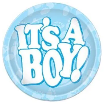 Talíř Papírový talíř je to kluk 23cm 10ks - Cakesicq