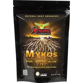 Hnojivo Mykos 1kg, mykorhiza (MYKOS mykorhiza je přírodní a organický druh prospěšných půdních hub, které vytvářejí “houbovitou“ hmotu, která shromažďuje a uchovává živyny a vodu - to zaručuje zvýšenou absorbci živin i vody.)