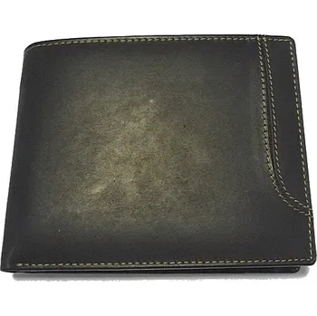 KROL 7094N pánská kožená peněženka černá