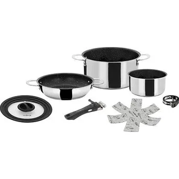 Kempingové nádobí Sada hrnců Brunner Academy NG 5+1