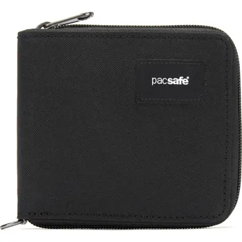 Peněženka Pacsafe peněženka RFIDSAFE ZIP AROUND WALLET Jet Black