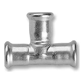 Vodovodní potrubí T kus SteelPres jednoznačný 18 mm