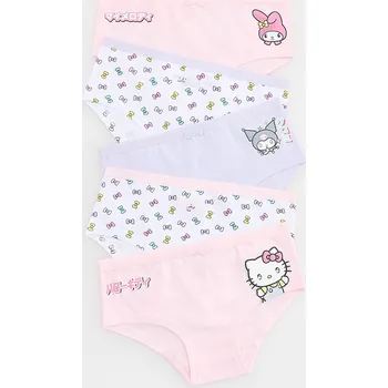 Dětská móda Reserved - Bavlněné kalhotky Hello Kitty 5 ks - vícebarevná - 676EB-MLC - 676EB-MLC-U98