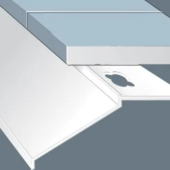 Stavební profil Okapnička 50 mm