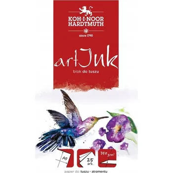 BLOK na TUŠ A5 Koh-I-Noor 350g Art 25 Listů SPECIÁLNÍ SKICÁK