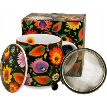 Hrnek Duo Etnic porcelánový 430 ml