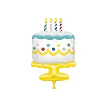 Balónek Dort - fóliový balónek 25 "/64cm