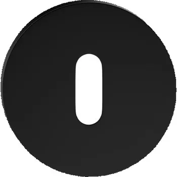 Dveřní kování Dolní štít na klíč černý SZOFICZK Černá