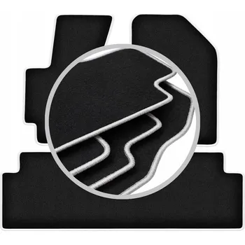 autokoberec Velurové autokoberce Wielganizator 3 ks