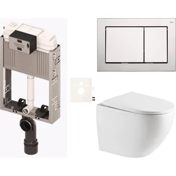 Sprchový set SAT Závěsný wc set k zazdění SAT SIKOTZTOR67CR SIKOTZTOR67CR