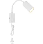 Nástěnné svítidlo ROBBY bílá 1xGU10, max. 25W 230V GLOBO 57911WW