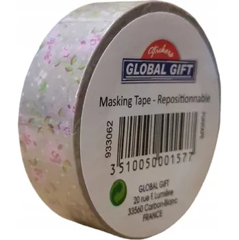 Lepicí páska Dekorativní Lepicí Páska Kancelářská pro MONTÁŽ Silná MIX Barev Global Gift