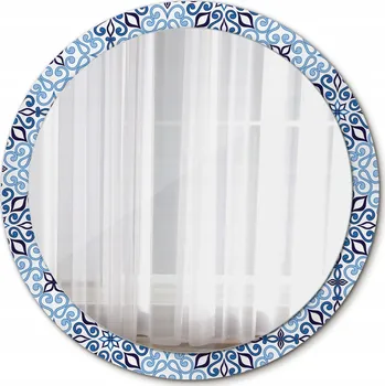 Zrcadlo Moderní Zrcadlo Modrý arabský vzor 100cm