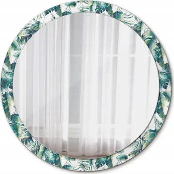 Zrcadlo Nástěnné Zrcadlo Rám Glamour Listy 100 cm
