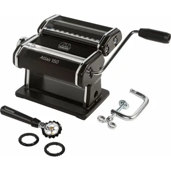 Strojek na těstoviny Marcato ATLAS 150 NERA + KOLEČKO NA TĚSTOVINY NERO