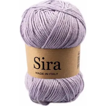 Příze Borgo de Pazzi Sira 1 Lehce fialová (Přírodní letní příze Sira 1 Lehce fialová)