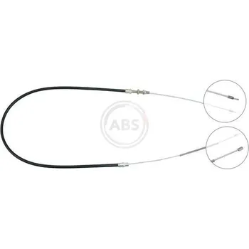 Lanko parkovací brzdy Tažné lanko, parkovací brzda A.B.S. K10786