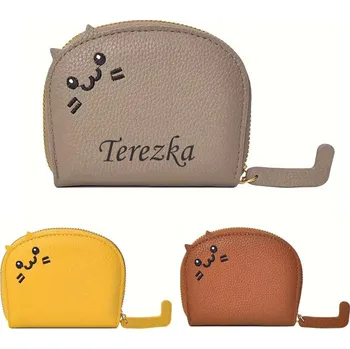 Obal na doklad AE Pouzdro na věrnostní kartičky a kreditní karty Kočička