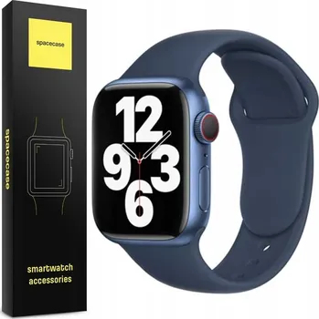 Řemínek na hodinky Pásek Spacecase pro Apple 23 mm modrý