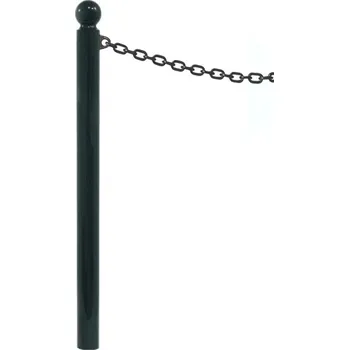 Plotový sloupek Zahrazovací sloupek s řetězem Sol