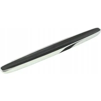 Nábytkové kování Klasická Nábytková Úchytka Rozteč 256 MM ČERNÁ/CHROM