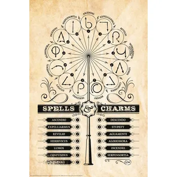 Plakát Plakát, Obraz - Harry Potter - Spells and Charms