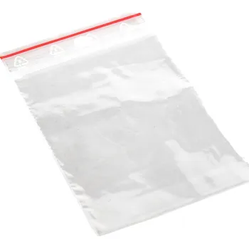 Obalový materiál Pro Háčkování ZIP sáček s dírkou 50x70mm 100 ks