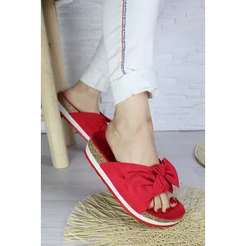 Dámské pantofle Dámské pantofle CK173 Barva: červená, Velikost: 36