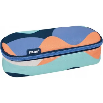 Penál Penál Milan školní pouzdro látkové pouzdro na tužky školní potřeby