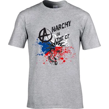 Dámské tričko Tričko Anarchy in The CZ Druh: Dámské, Barva: Černá, Velikost: L