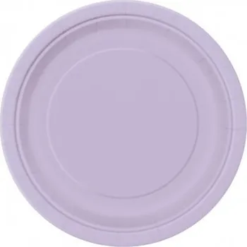 Talíř Talířky papírové EKO - Levandulové 23cm, 8ks
