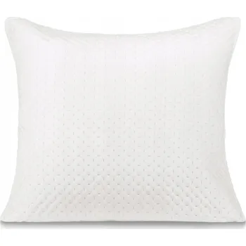 Povlečení DEKORATIVNÍ POVLEČENÍ NA POLŠTÁŘ 45x45 CM VELUR KRÉMOVÁ / SAMETOVÁ