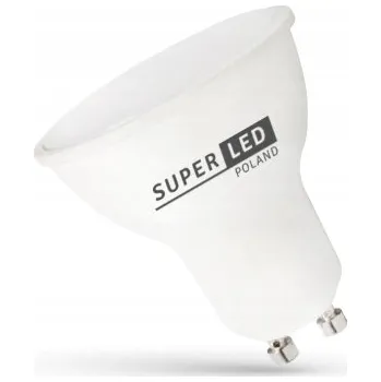 Žárovka LED žárovka SuperLED GU10 10 W teplá bílá