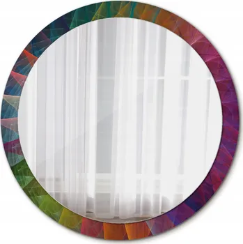 Zrcadlo Moderní Zrcadlo Kolo Paleta barev 100 cm