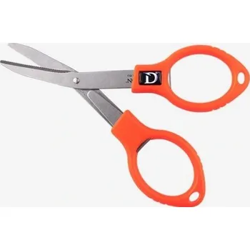 Skládací rybářské nůžky na pletenou šňůru Dragon