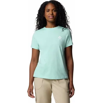 Dámské tričko Columbia Rolling Bend™ Graphic SS W 2120021327 - spray/stacked gem S