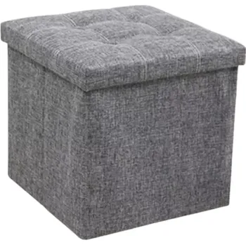 Taburet Taburet 38x38x38 šedá/antracit (TA3S)