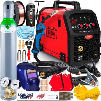 Svářečka Svářečka MIG/MAG, MMA poloautomat Ideal 10-220 A 230 V