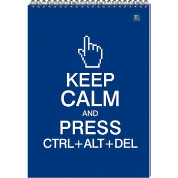 Sešit Sešit A4 s mřížkou Interdruk, 100 listů, měkká vazba, vícebarevný