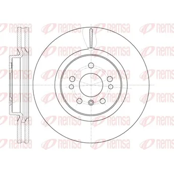 Brzdový kotouč Brzdový kotouč REMSA 61165.10