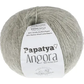 Příze Bellatex Příze ANGORA MERINO Šedá