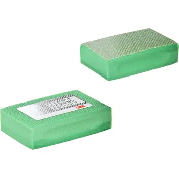 Brusný kotouč 6200J 3M Diamantová brusná houbička N250 (P60), 90 mm x 55 mm, zelená