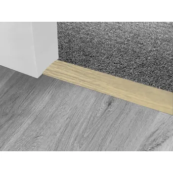 Podlahová lišta Profilteam přechodová lišta samolepící oblá 80x1000 Dub béžový H62