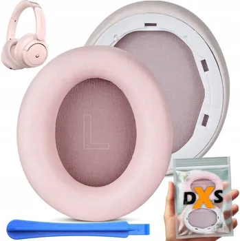 Sluchátka NÁUŠNÍKY HOUBIČKY / NÁHRADNÍ PADY PRO SLUCHÁTKA ANKER SOUNDCORE LIFE Q30 / BT - RŮŽOVÉ